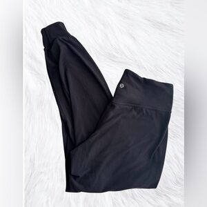 Lululemon align black joggers high rise size 6